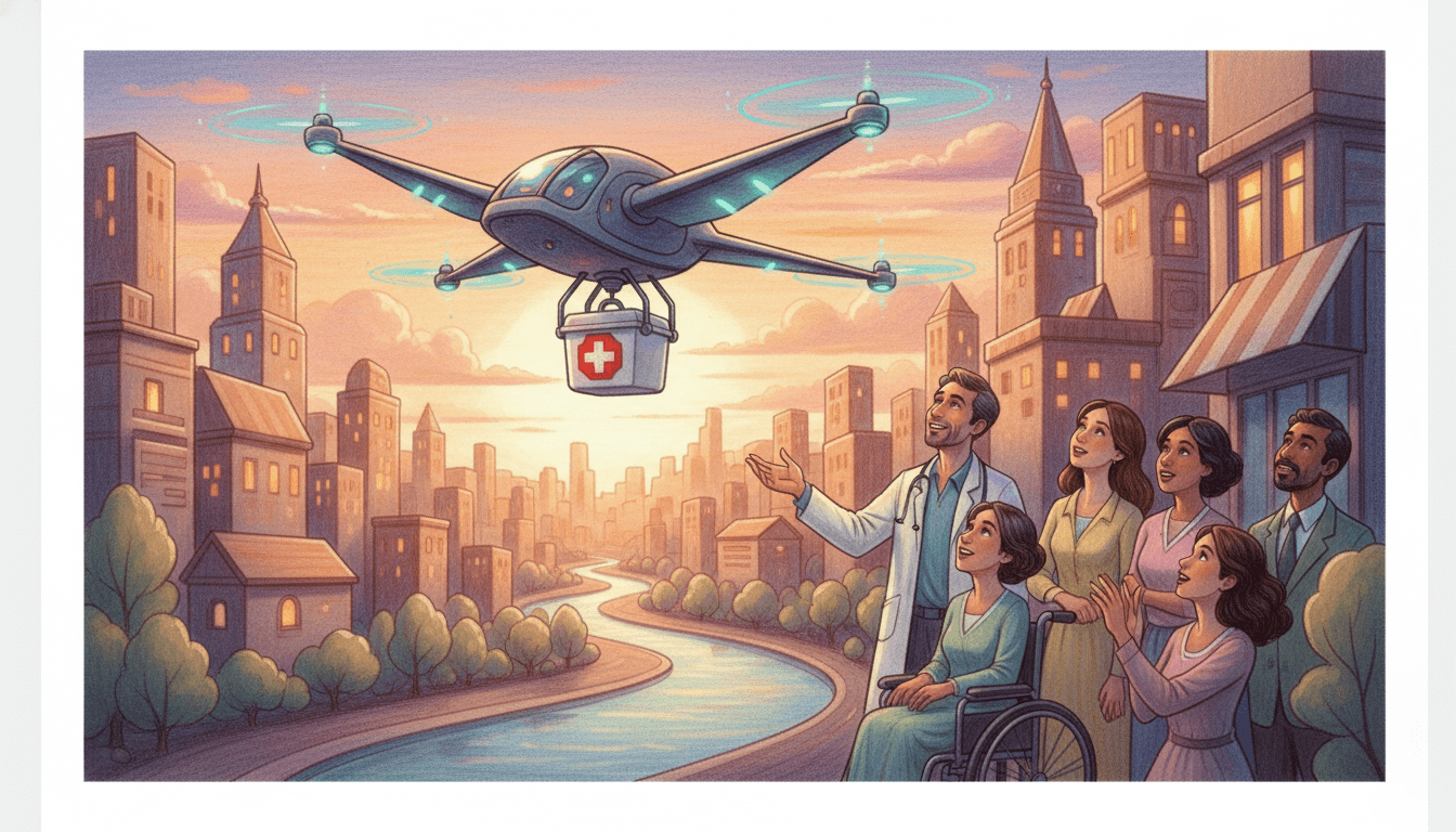 Medical Drone Delivery Systems: Revolutionizing Healthcare Logistics cover