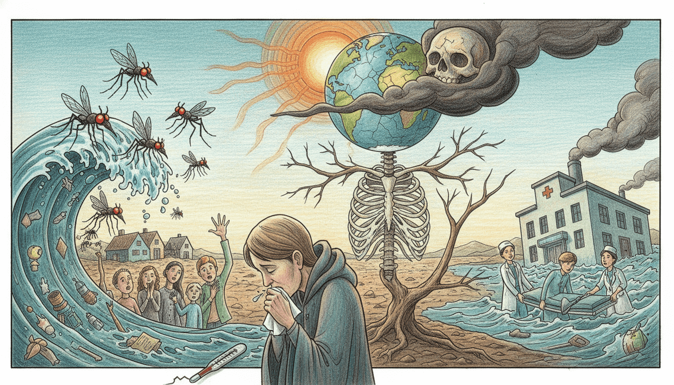 Climate Change and Health Challenges: Global Impacts and Systemic Responses cover