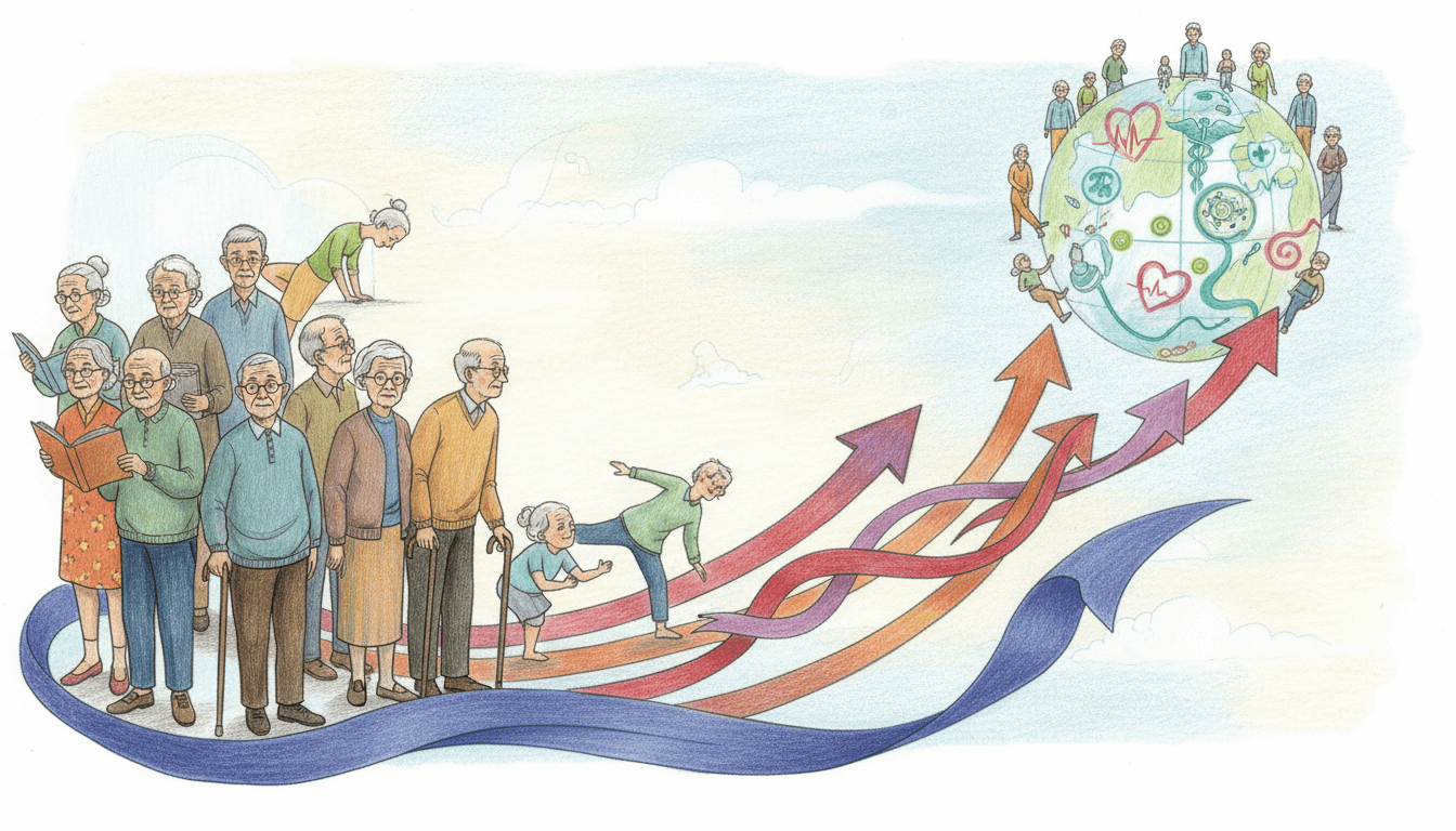 Population Aging and Global Health Challenges: An In-Depth Analysis of Demographic Shifts cover