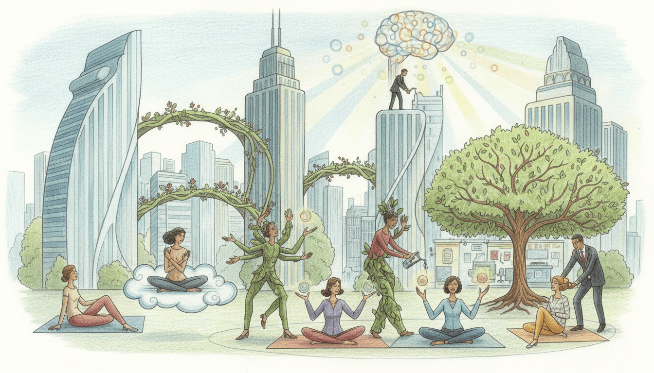 Holistic Corporate Wellness Programs: A Comprehensive Review of Modern Employee Well-being Initiatives cover