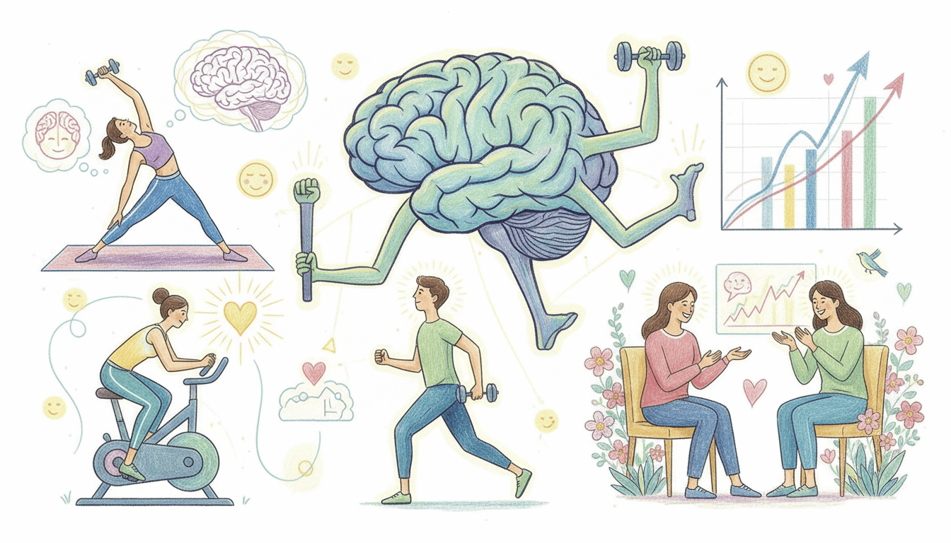 Exercise Therapy for Mental Wellness: Evidence-Based Approaches and Clinical Applications cover