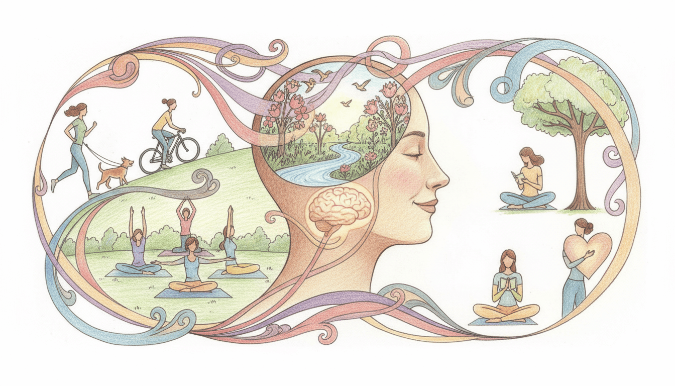 Physical Activity and Mental Health Mechanisms: Unraveling the Science Behind Exercise Benefits cover