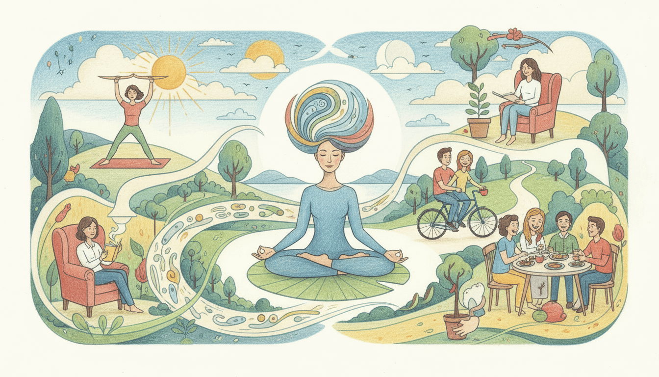 Stress Management and Lifestyle Interventions: Evidence-Based Strategies for Holistic Well-Being cover